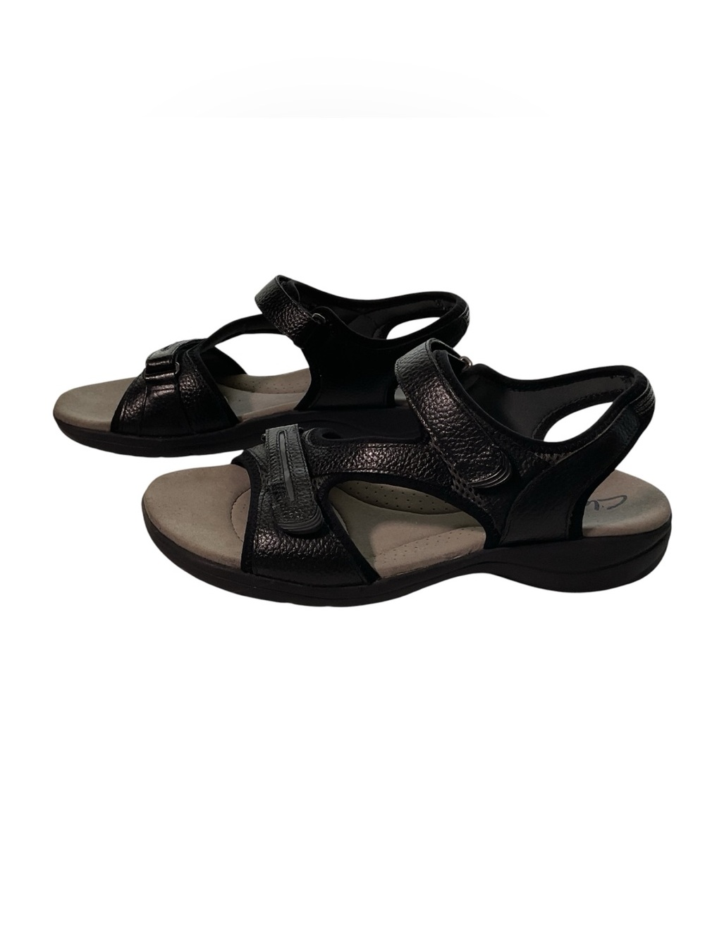 Clark’s Women’s Black Casual Sandals. Size 10M
